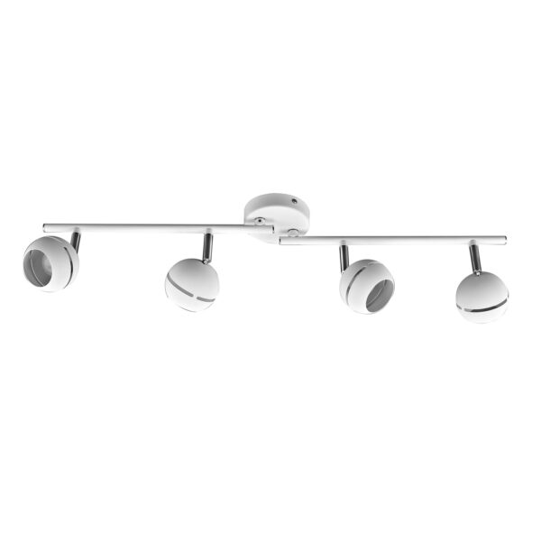 Spotlight Lux Anita – focused LED spotlight in white and metal