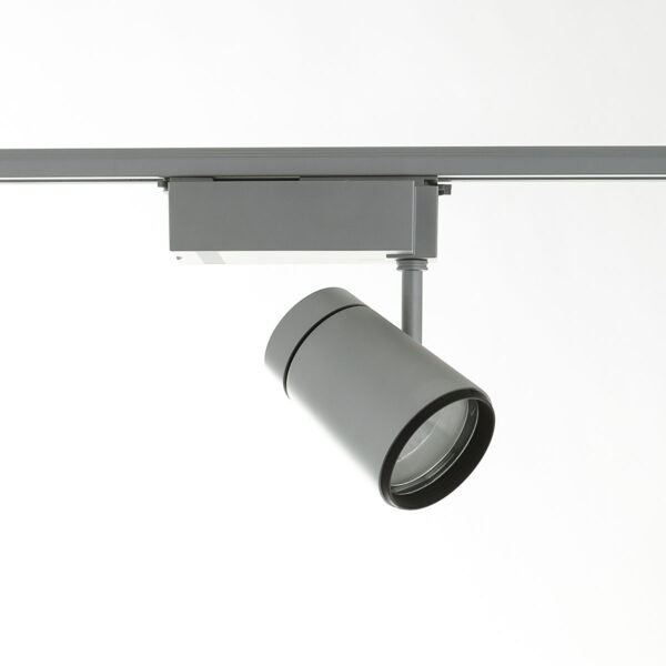 1C CDM projector Lux Vostra SV – track light projector in silver and aluminum