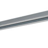 Track lighting rail Lux 1-circuit 1 m silver – track lighting rails in silver and aluminum