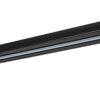 Track lighting rail Lux 1-circuit 3 m black – track lighting rails in black and aluminum