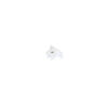 Wires for track lighting Lux 1-circuit end cap white – wires for track lighting in white and aluminum