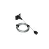 Wires for track lighting Lux Suspension Kit Type 1 black 2 pcs – wires for track lighting in black and aluminum