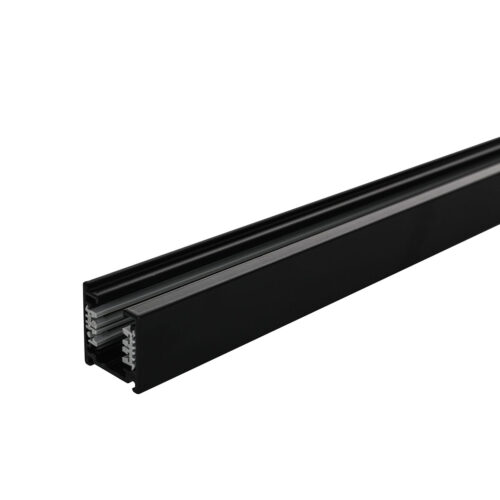 Track lighting rail Lux 3-CT 3 m - black – track lighting rails in black and aluminum