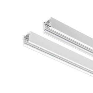 Track lighting rail Lux 3-CT 3 m - white – track lighting rails in white and aluminum