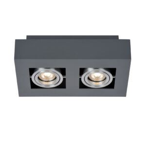 Surface mounted ceiling light Lux Casemiro – surface mounted ceiling lights in black
