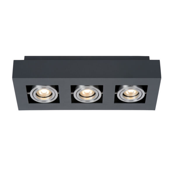 Surface mounted ceiling light Lux Casemiro – surface mounted ceiling lights in black