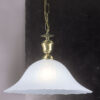 Pendant lamp Lux 1720 – modern pendant lamp in brass and glass