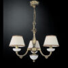 Pendant lamp Lux 5400 – modern pendant lamp in brass and glass