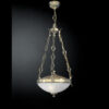 Pendant lamp Lux 5610 – modern pendant lamp in brass and glass