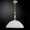 Pendant lamp Lux 5650 60w – modern pendant lamp in brass and glass