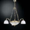 Pendant lamp Lux 5650 – modern pendant lamp in brass and glass