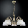 Pendant lamp Lux 5650 – modern pendant lamp in brass and glass