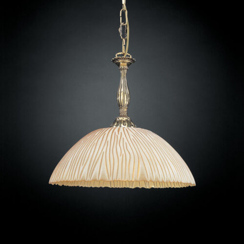 Pendant lamp Lux 5750 – modern pendant lamp in gold and glass