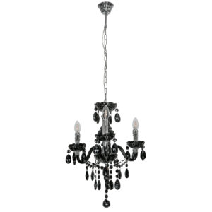 Chandelier Lux Whiz – luxury chandelier in black and metal