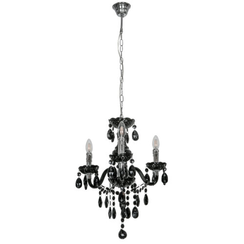 Chandelier Lux Whiz – luxury chandelier in black and metal