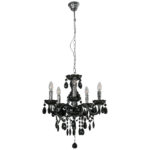 Chandelier Lux Whiz – luxury chandelier in black and metal