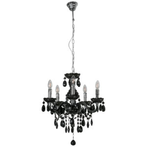 Chandelier Lux Whiz – luxury chandelier in black and metal