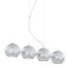 Pendant lamp Lux Sferio CH – modern pendant lamp in chrome and metal