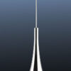 Pendant lamp Lux Lava Chrom – modern pendant lamp in chrome and metal