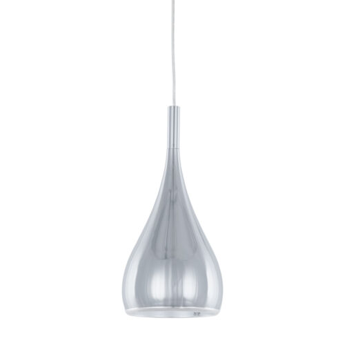 Pendant lamp Lux Anon Chrom – modern pendant lamp in chrome and metal