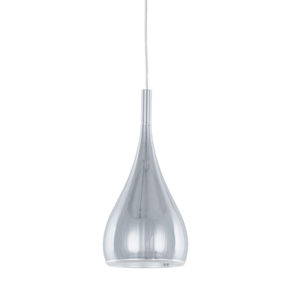 Pendant lamp Lux Anon Chrom – modern pendant lamp in chrome and metal