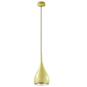 Pendant lamp Lux Gemma – modern pendant lamp in wood and steel