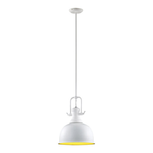 Pendant lamp Lux Laredo – modern pendant lamp in white