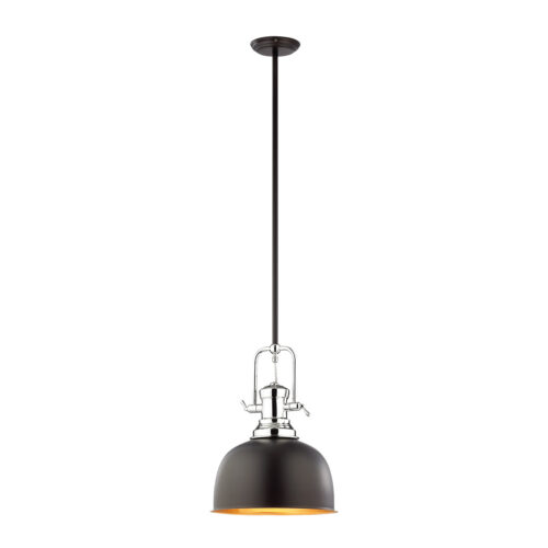 Pendant lamp Lux Laredo 60w – modern pendant lamp in black and metal