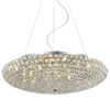 Pendant lamp Lux Santo – modern pendant lamp in chrome and steel