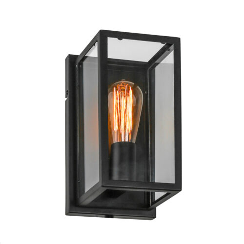 Wall lamp Lux Laverno – LED wall lamp in matt black and metal alloy