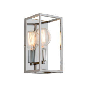 Wall lamp Lux Sigalo – LED wall lamp in chrome and metal