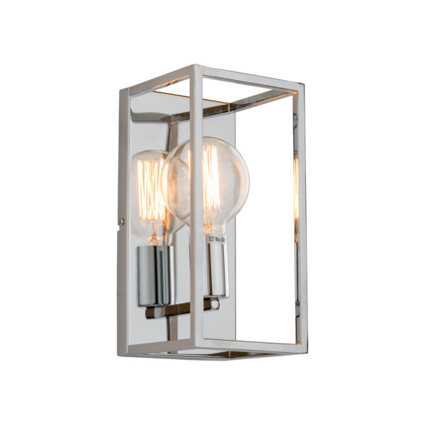 Wall lamp Lux Sigalo – LED wall lamp in chrome and metal
