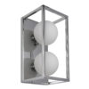 Wall lamp Lux Daisy 4w – LED wall lamp in chrome and metal alloy