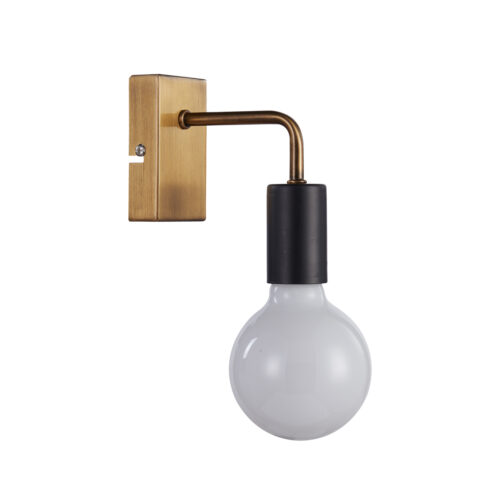 Wall lamp Lux Irina – LED wall lamp in matt black