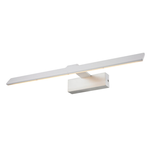 Wall lamp Lux Corto 18w – LED wall lamp in sandy white and metal alloy