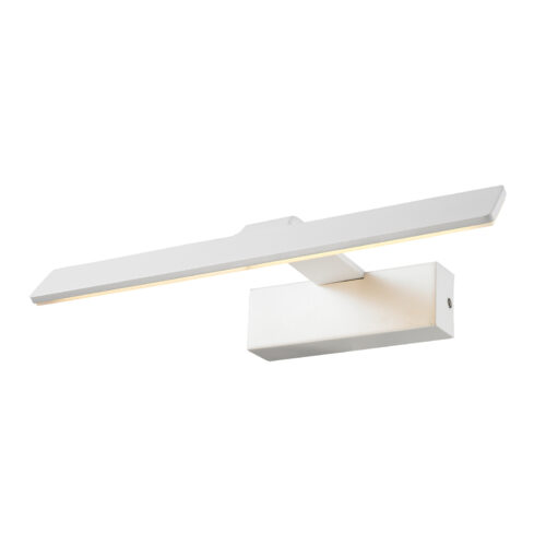 Wall lamp Lux Corto 12w – LED wall lamp in sandy white and metal alloy