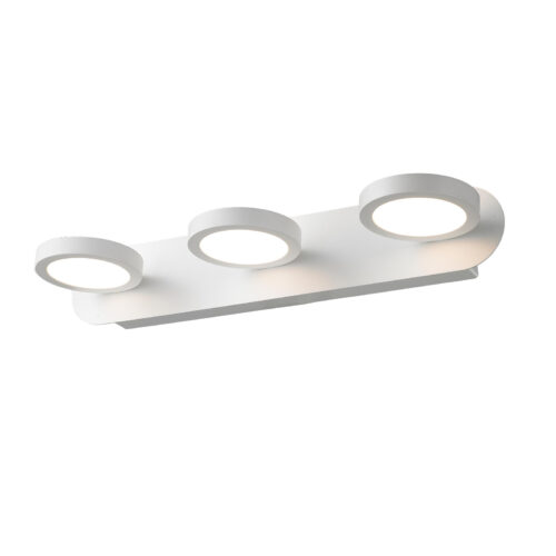 Wall lamp Lux Kendra 15w – LED wall lamp in sandy white and metal alloy
