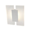 Wall lamp Lux Jacob – LED wall lamp in sandy white and metal alloy