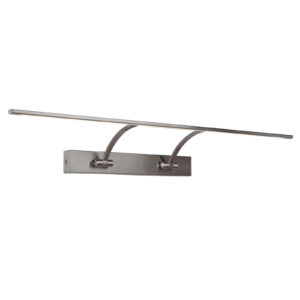 Wall lamp Lux Camila 13.5w – LED wall lamp in satin nickel and metal