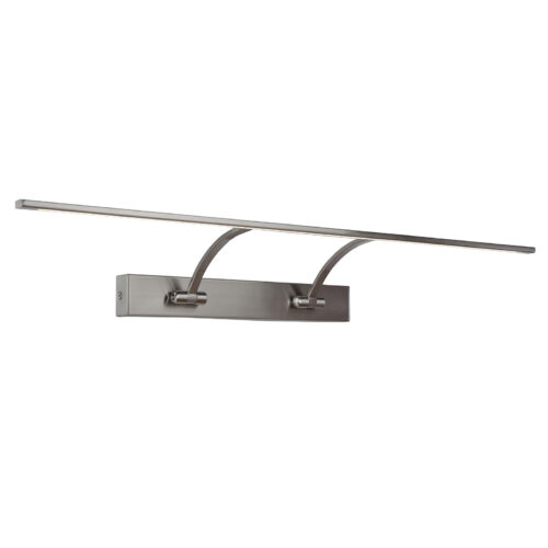 Wall lamp Lux Camila 13.5w – LED wall lamp in satin nickel and metal