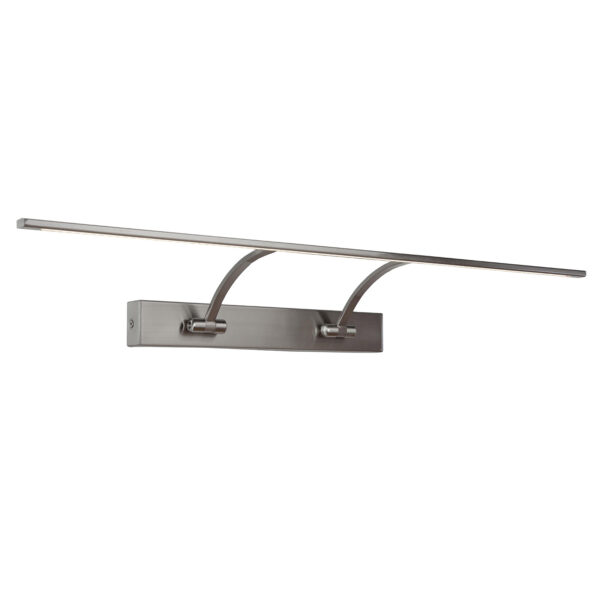 Wall lamp Lux Camila 13.5w – LED wall lamp in satin nickel and metal