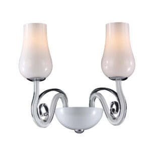 Wall lamp Lux Lybra – LED wall lamp in white and metal