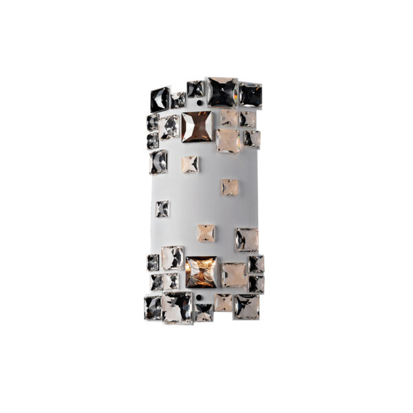 Wall lamp Lux Evan WH – LED wall lamp in white and metal alloy