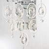 Wall lamp Lux Estella – LED wall lamp in chrome and metal