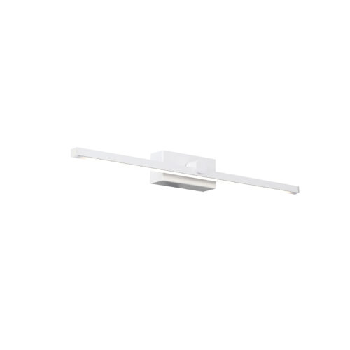 Wall lamp Lux Martinus – LED wall lamp in sandy white and metal alloy