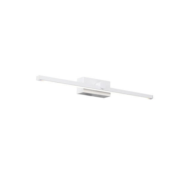 Wall lamp Lux Martinus – LED wall lamp in sandy white and metal alloy