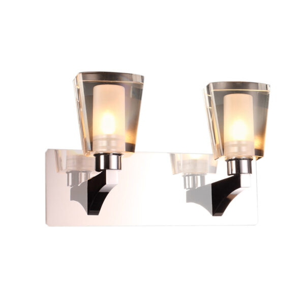 Wall lamp Lux Laurine 28w – LED wall lamp in chrome and steel