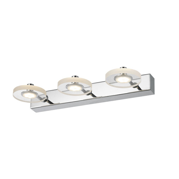 Wall lamp Lux Harmony 9W – LED wall lamp in chrome and metal alloy