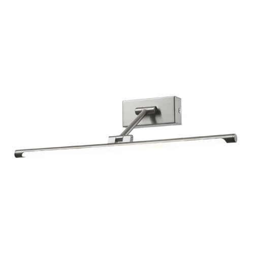 Picture light Lux Garrix – picture lights in satin nickel and metal