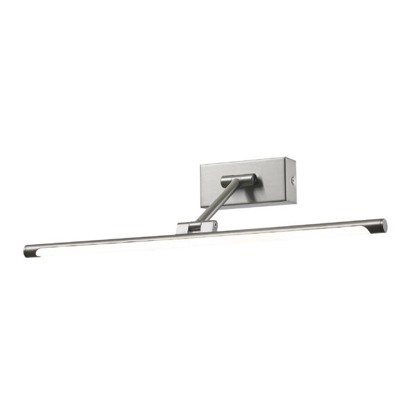 Picture light Lux Garrix – picture lights in satin nickel and metal